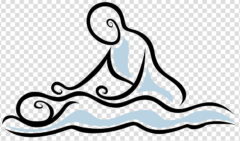 cropped water massage therapy hand thai massage white line art logo png clipart.jpg